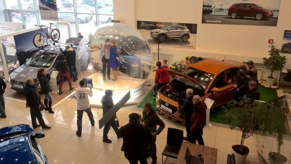 В Автоцентре АНТ состоялась презентация нового Hyundai Solaris.