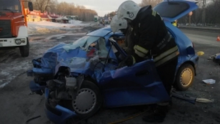 ДТП в Тальменском районе. 1 апреля 2017 года.