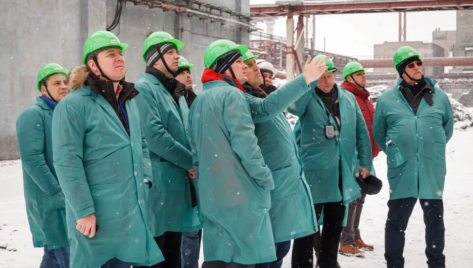 Участники семинара на экскурсии по "Алтай-Коксу".