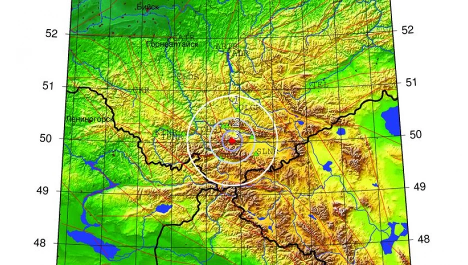 Землетрясение в Кош-Агачском районе.