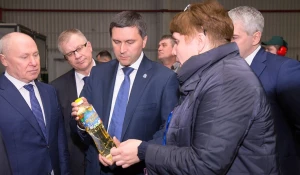 Делегация Ямало-Ненецкого АО посетила Барнаульский маслоэкстракционный завод.