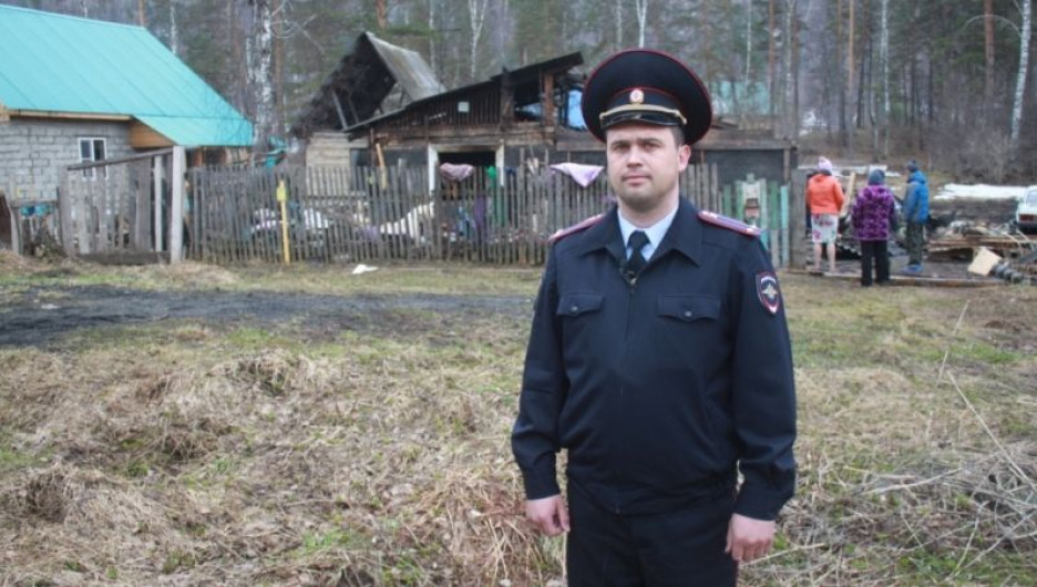 Подполковник полиции Сергей Рождественский.