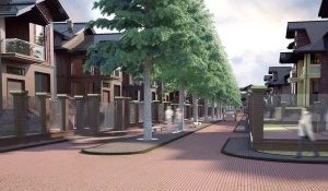 Поселок Лион (визуализация).