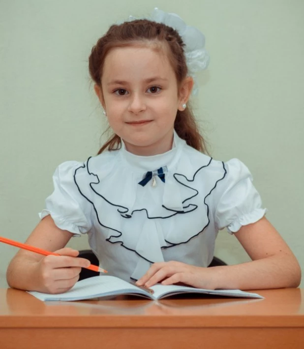 Женя Казанцева (7 лет).