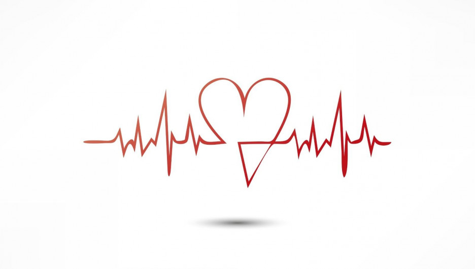Медицина. Здоровье. Сердцебиение, кардиограмма.