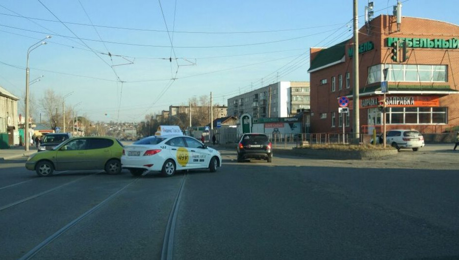 "Яндекс.Такси" в Барнауле.