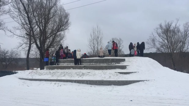 Горка дедушки Славы в Барнауле. Фото из архива редакции.