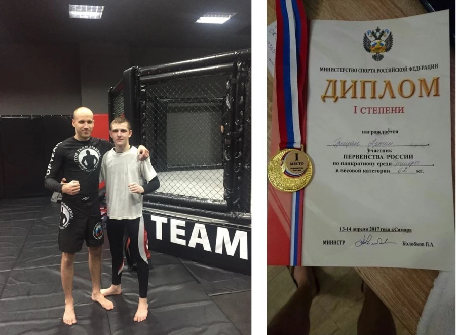 Александр Локтев (слева) и Артем Грицан (справа).