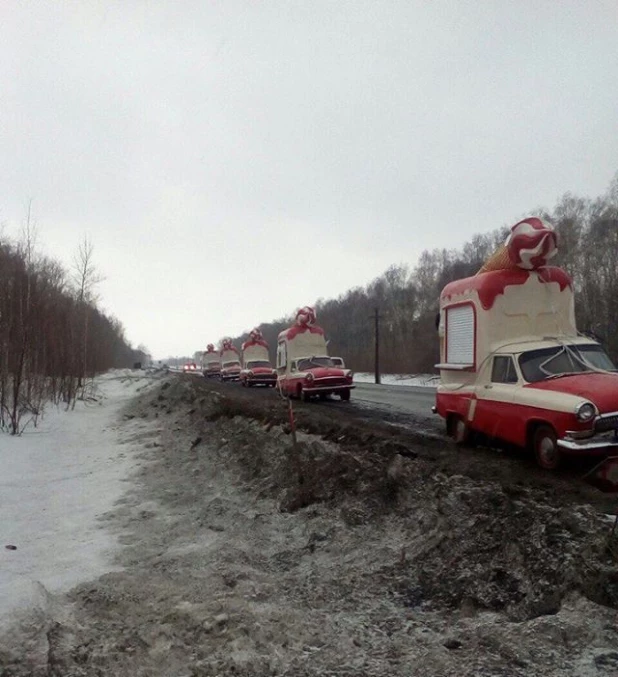 Приколы с алтайских улиц и дорог.