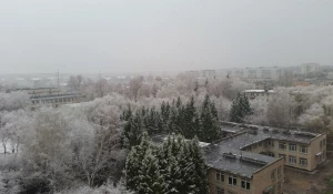 Снег в Барнауле, 1 мая 2017.