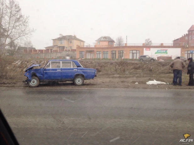 ДТП на Бердском шоссе. 2 мая 2017 года.