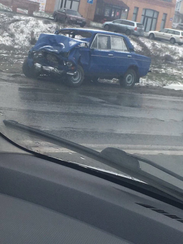 ДТП на Бердском шоссе. 2 мая 2017 года.