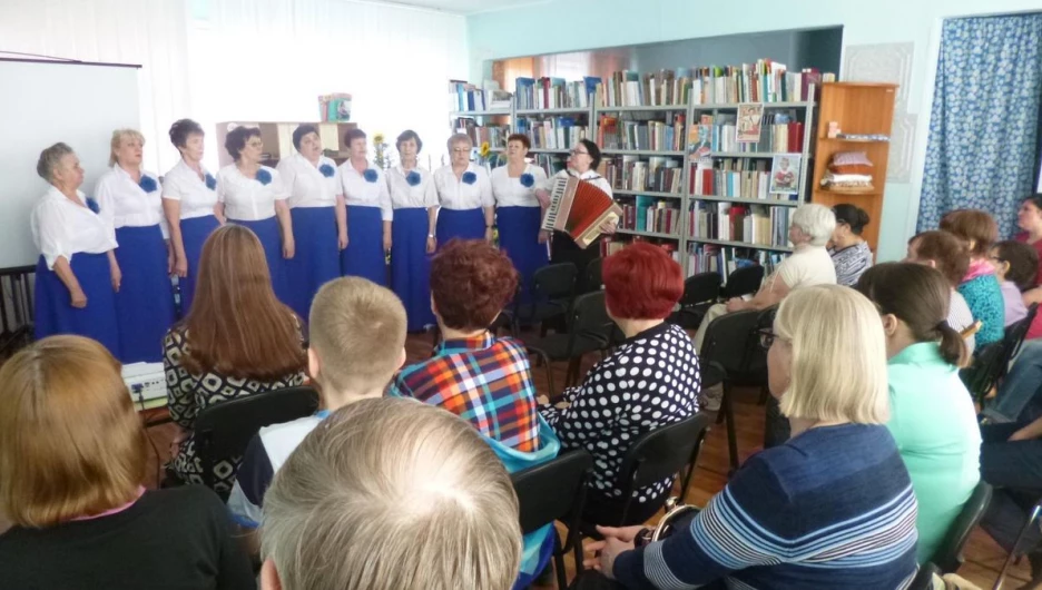 Вокальная группа ветеранов "Алтай-Кокса".