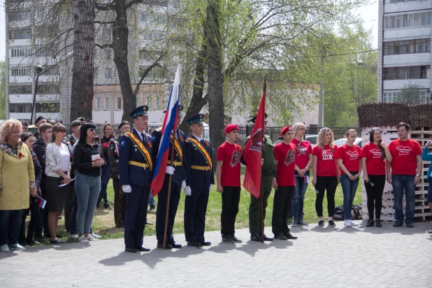 В Барнауле прошел военно-патриотический праздник "Моя Победа"