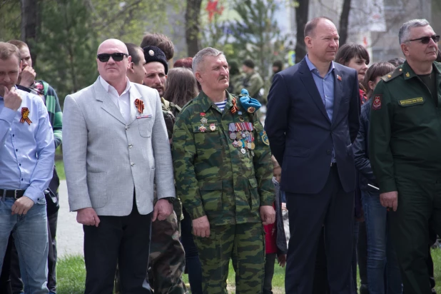 В Барнауле прошел военно-патриотический праздник "Моя Победа"