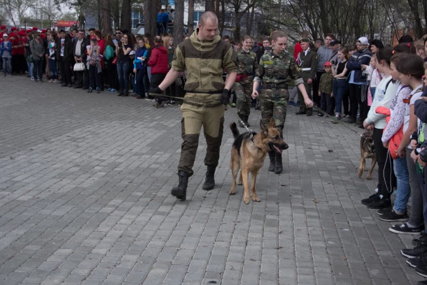 В Барнауле прошел военно-патриотический праздник "Моя Победа"