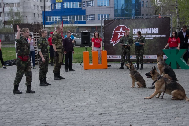 В Барнауле прошел военно-патриотический праздник "Моя Победа"