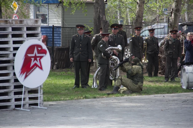 В Барнауле прошел военно-патриотический праздник "Моя Победа"