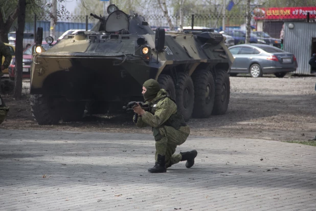 В Барнауле прошел военно-патриотический праздник "Моя Победа"