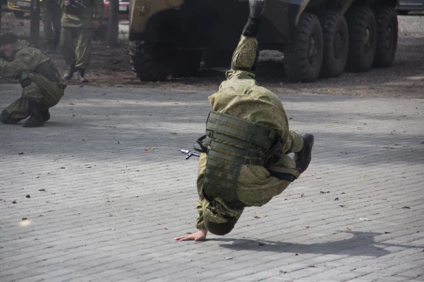 В Барнауле прошел военно-патриотический праздник "Моя Победа"