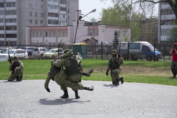 В Барнауле прошел военно-патриотический праздник "Моя Победа"