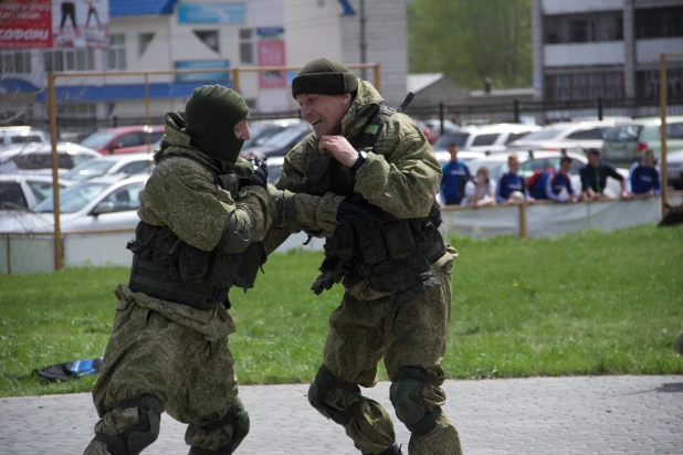 В Барнауле прошел военно-патриотический праздник "Моя Победа"