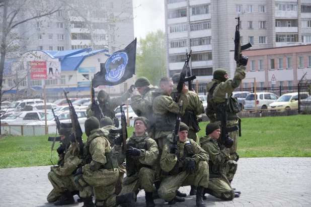 В Барнауле прошел военно-патриотический праздник "Моя Победа"