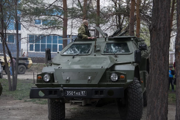 В Барнауле прошел военно-патриотический праздник "Моя Победа"