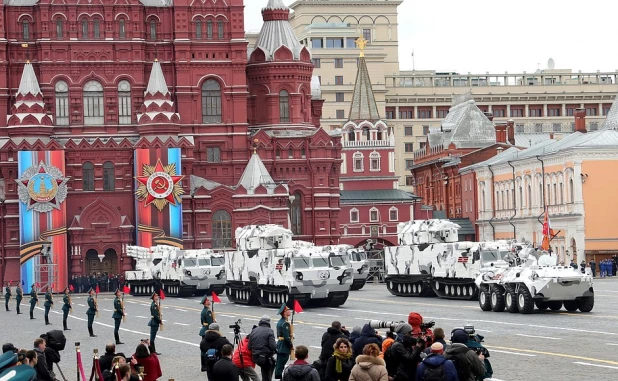 Парад Победы в Москве.