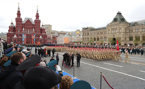 Парад Победы в Москве.