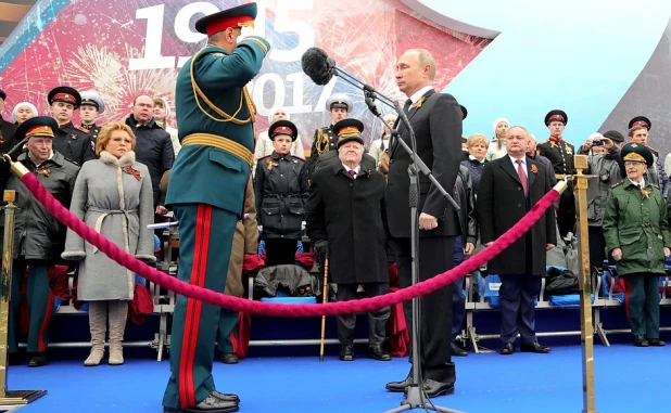 Парад Победы в Москве.