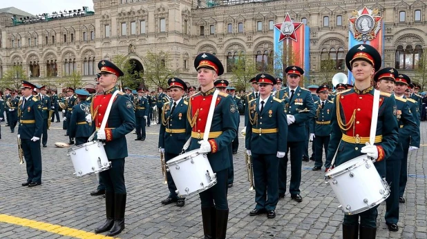 Парад Победы в Москве.