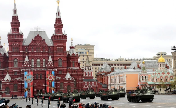 Парад Победы в Москве.