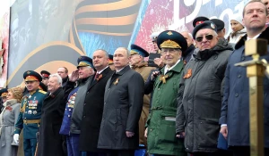 Путин на Параде Победы в Москве.
