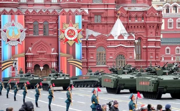 Парад Победы в Москве.