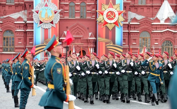 Парад Победы в Москве.