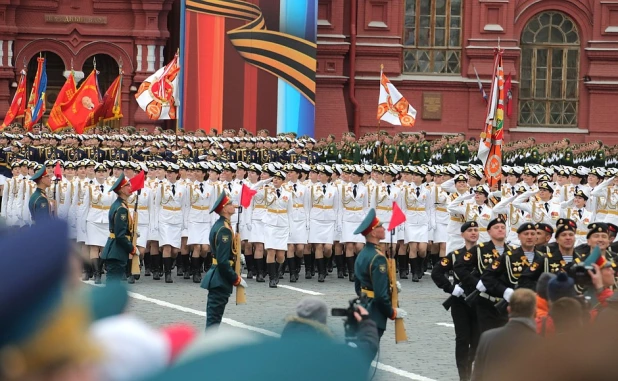 Парад Победы в Москве.