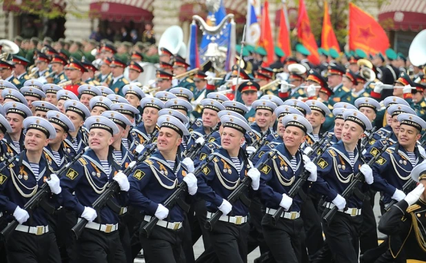 Парад Победы в Москве.