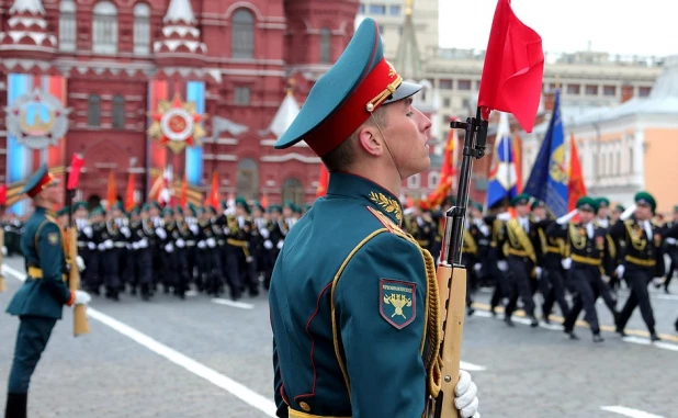 Парад Победы в Москве.