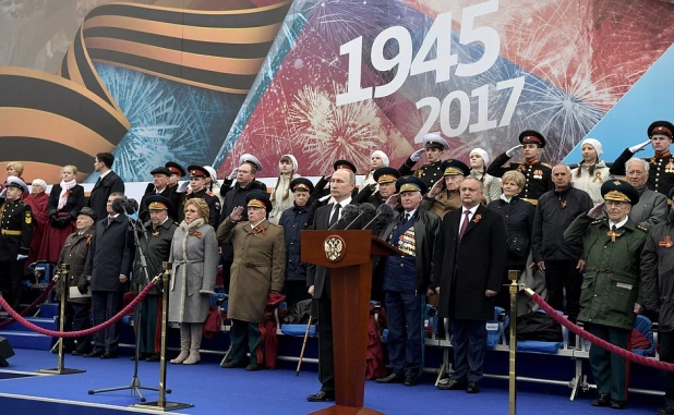 Парад Победы в Москве.