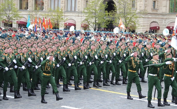 Парад Победы в Москве.