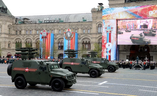 Парад Победы в Москве.