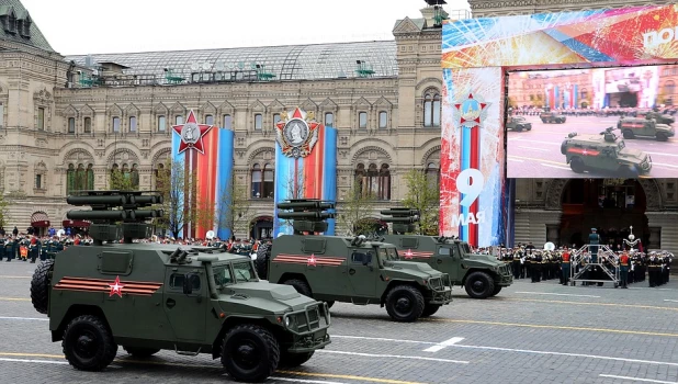 Парад Победы в Москве.