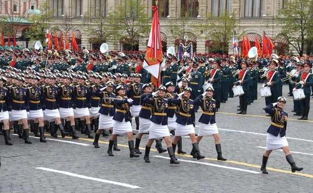 Парад Победы в Москве.