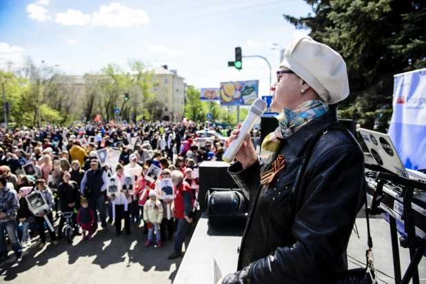 День Победы в Барнауле.