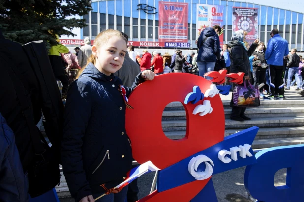 День Победы в Барнауле.