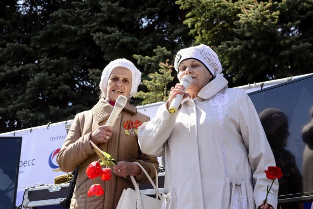 День Победы в Барнауле.