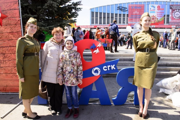 День Победы в Барнауле.