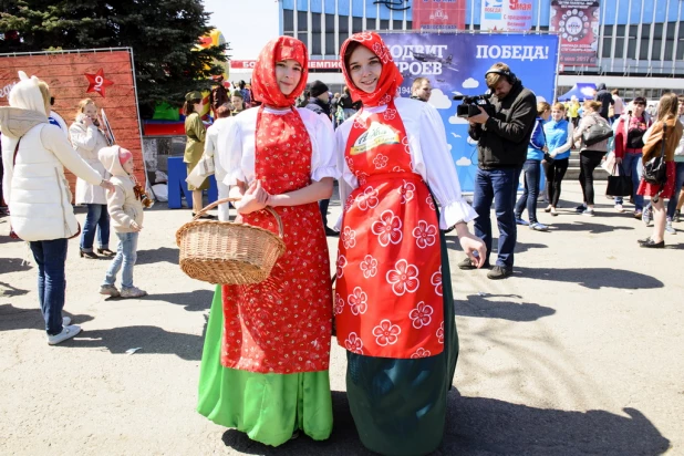 День Победы в Барнауле.