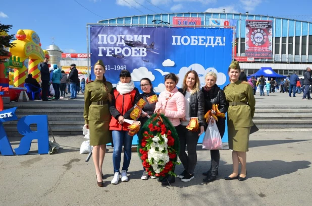 День Победы в Барнауле.